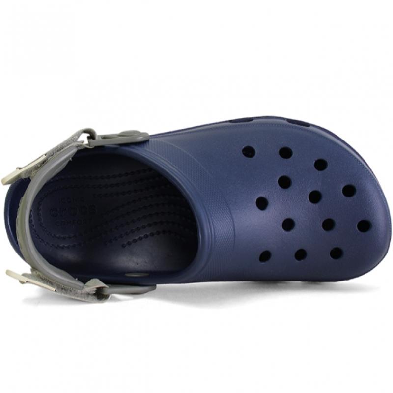 Crocs Classic Clog Hausschuhe Marineblau 206340 4fk