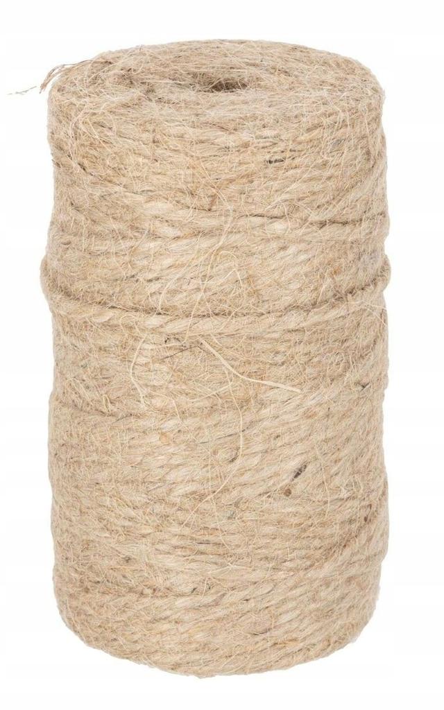 Sznurek jutowy pakowy fi 2,5 mm motek 250 g 1 szt.