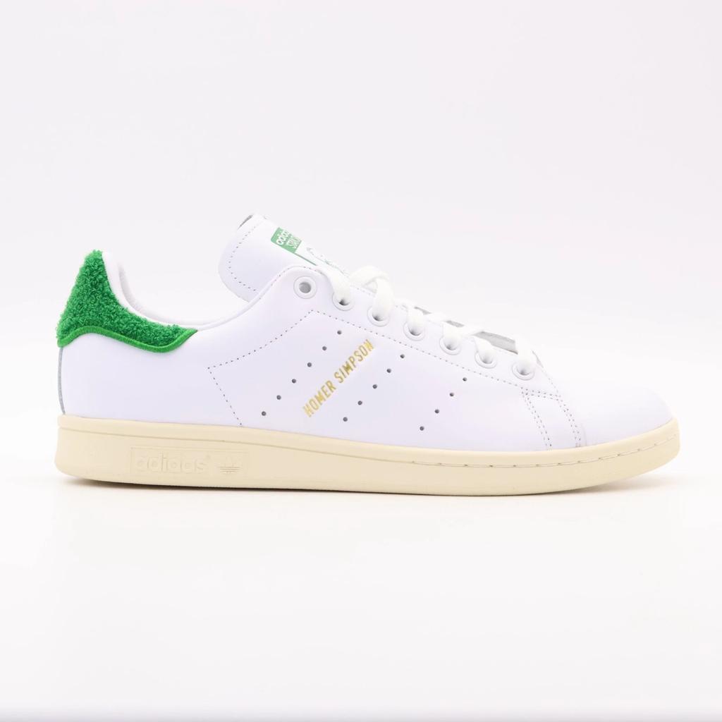IE7564 Homer Simpson × adidas Originals Stan Smith Green