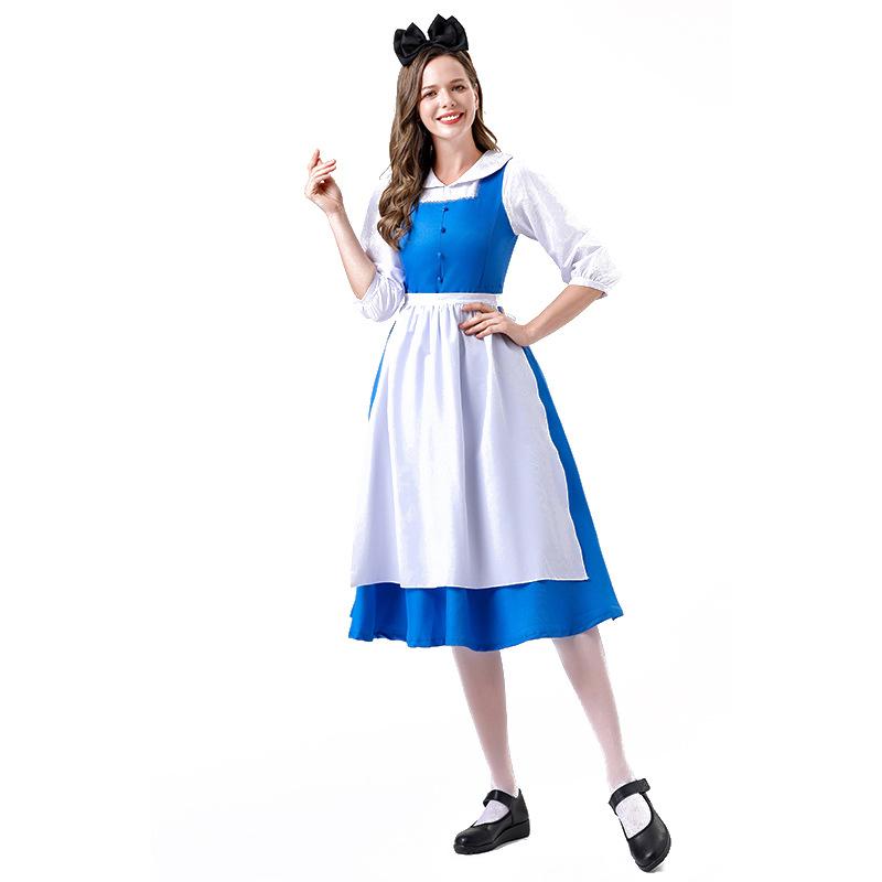 Cosplay year new parent-child lady halloween cos Alice dress manor maid cosplay costume