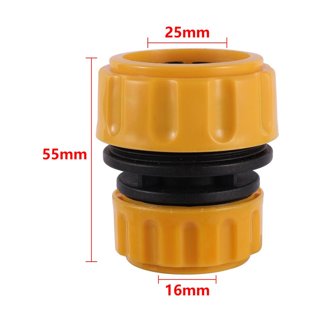 Garden Hose Quick Connector 1/2 3/4 1 Inch Pipe Coupler Stop Water Connector Repair Joint Drip Irrigation System 32/20/16mm Hose