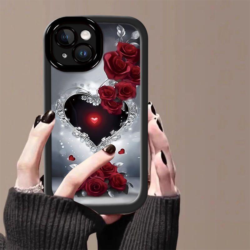 iPhone15 mobile phone case Apple 15Pro/15promax/15Plus anti-drop silicone