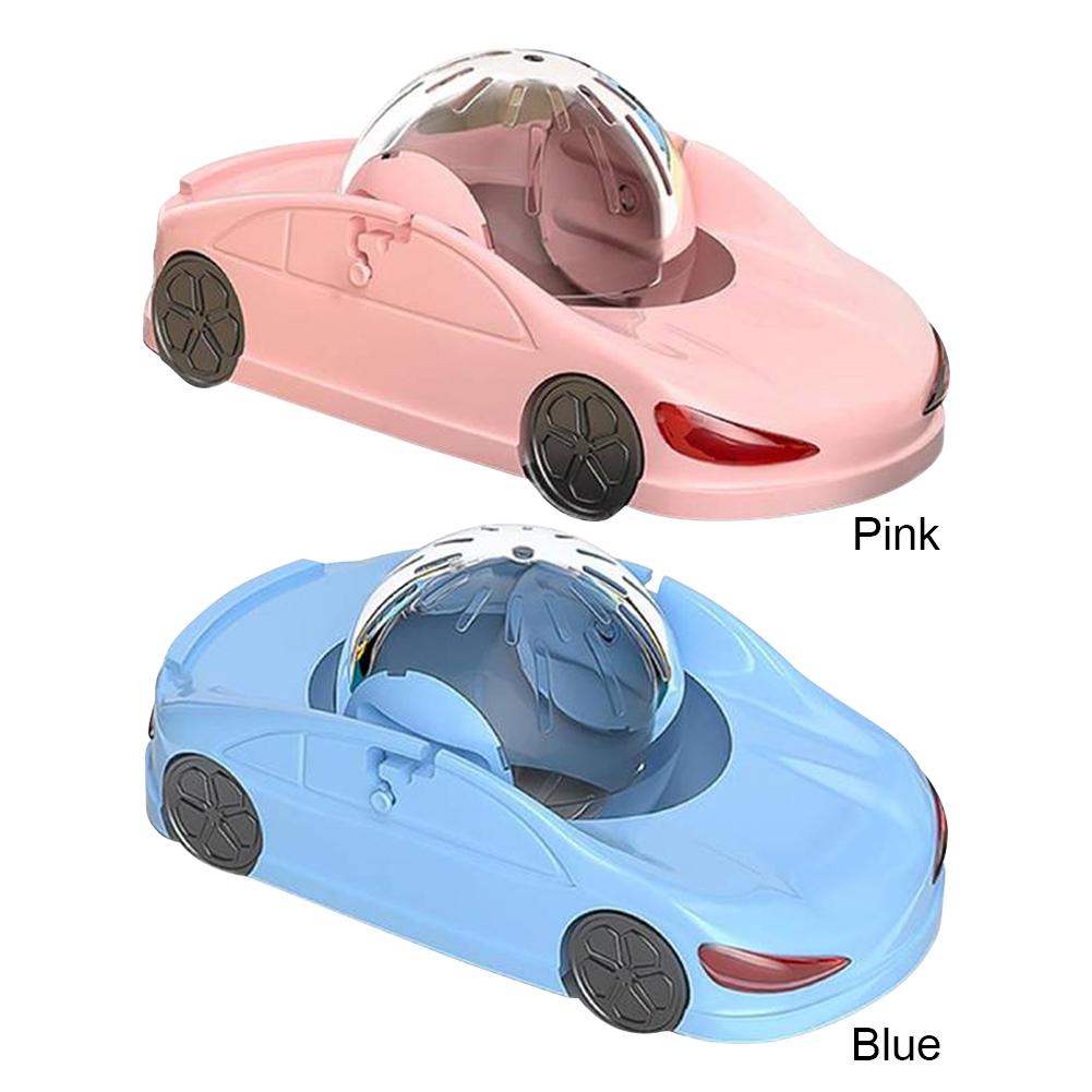 Hamster Laufkugel Transparentes Rollendes Spielzeugauto Laufrad Hamsterauto für Hamster und Rennmäuse