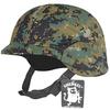 SHENKEL US Military Helma typu Fritz s maskovacím potahem M88 Pixel Green met-008pg
