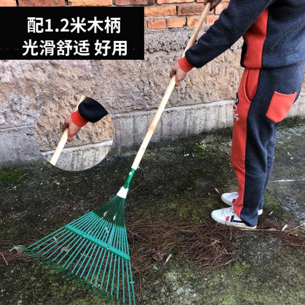 Garden Rake Head Only Landscape Backyard Leaf Rake Head Hand Rake Head for Planting Picking Leaves Grass Clippings Shrub Weeding