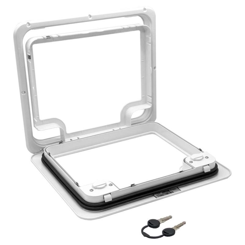 For Thetford Cassette Toilets RV White Waste Tank Access Hatch Service Door 3 Motorhome Caravan Camper Van RV Accessories