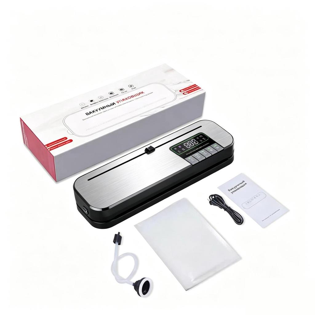 Automatic Vacuum Sealer for Home & Commercial Use - Food Preservation & Packaging Machine