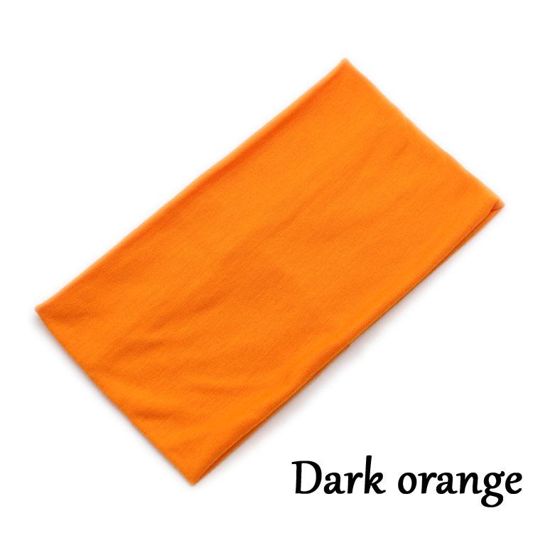 Bandeau large pour femme couleur bonbon style coréen: Bandeau de Sport Yoga Élastique Printemps/Été 2023