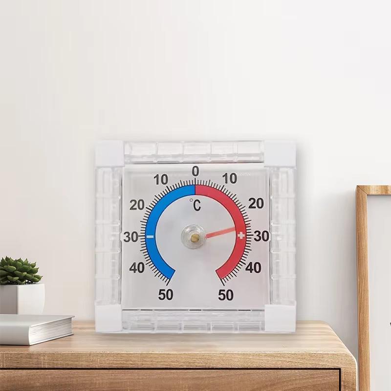 1~10pcs -50°C~50°C Temperature Thermometer Window Indoor Outdoor Wall Garden Home Graduated Disc Measurement Multimeter