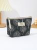 Multifunctional 3D Linen Makeup & Coin Bag with Large Capacity