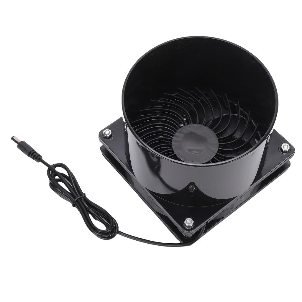 10W Monocrystalline Solar Panel Solar Powered Exhaust Fan for Chicken Coop Greenhouse Shed Pet House Outside Kitchen
