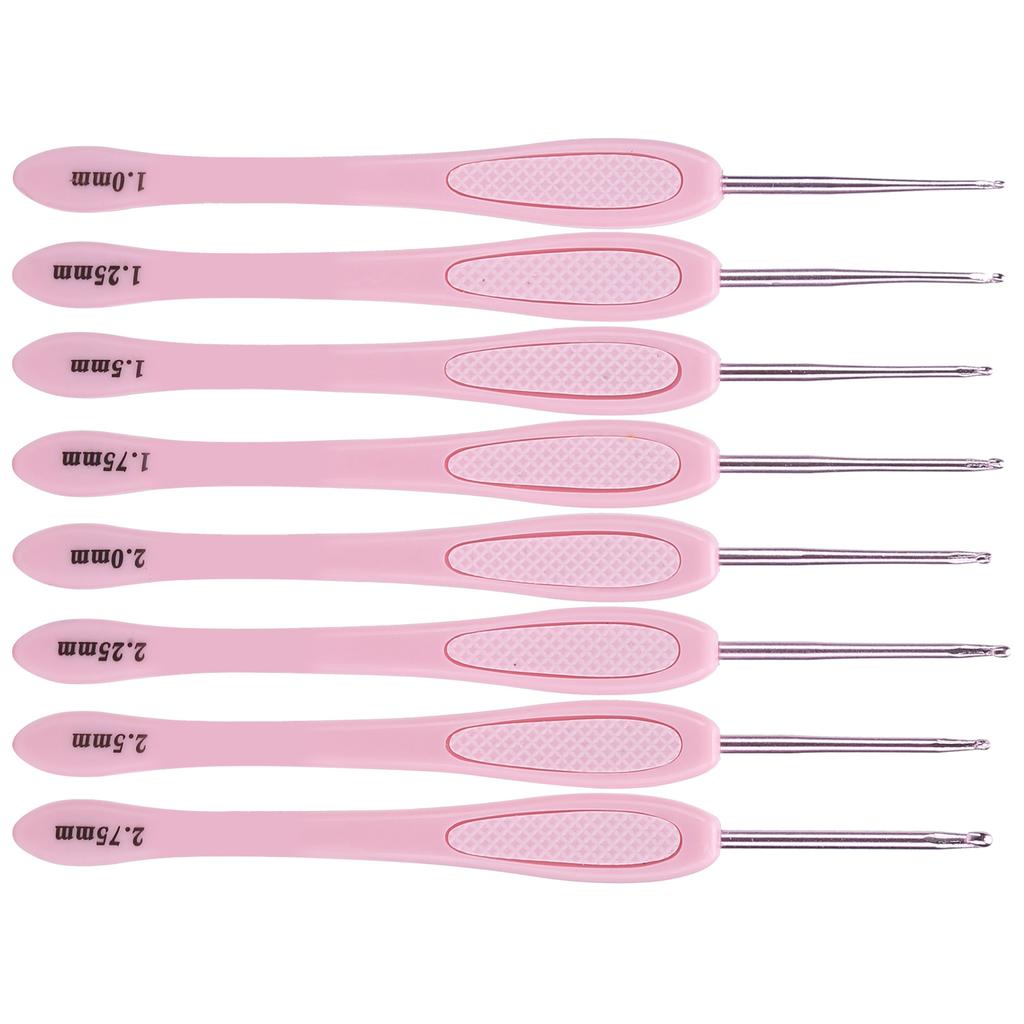 8pcs Crochet Hooks Sewing Needles Knitting Needles Crochet Hook Sweater Weaving Tools