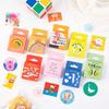 8styles 46pcs Color Stickers Cartoon Animal Stickers DIY Decorative Stationery Packaging Labels Gifts for Children