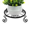 Portavaso da terra retrò in ferro battuto per piante in vaso, scaffale espositore per vasi da fiori, supporto per piante da giardino, supporto per fiori da balcone, supporto decorativo per la casa