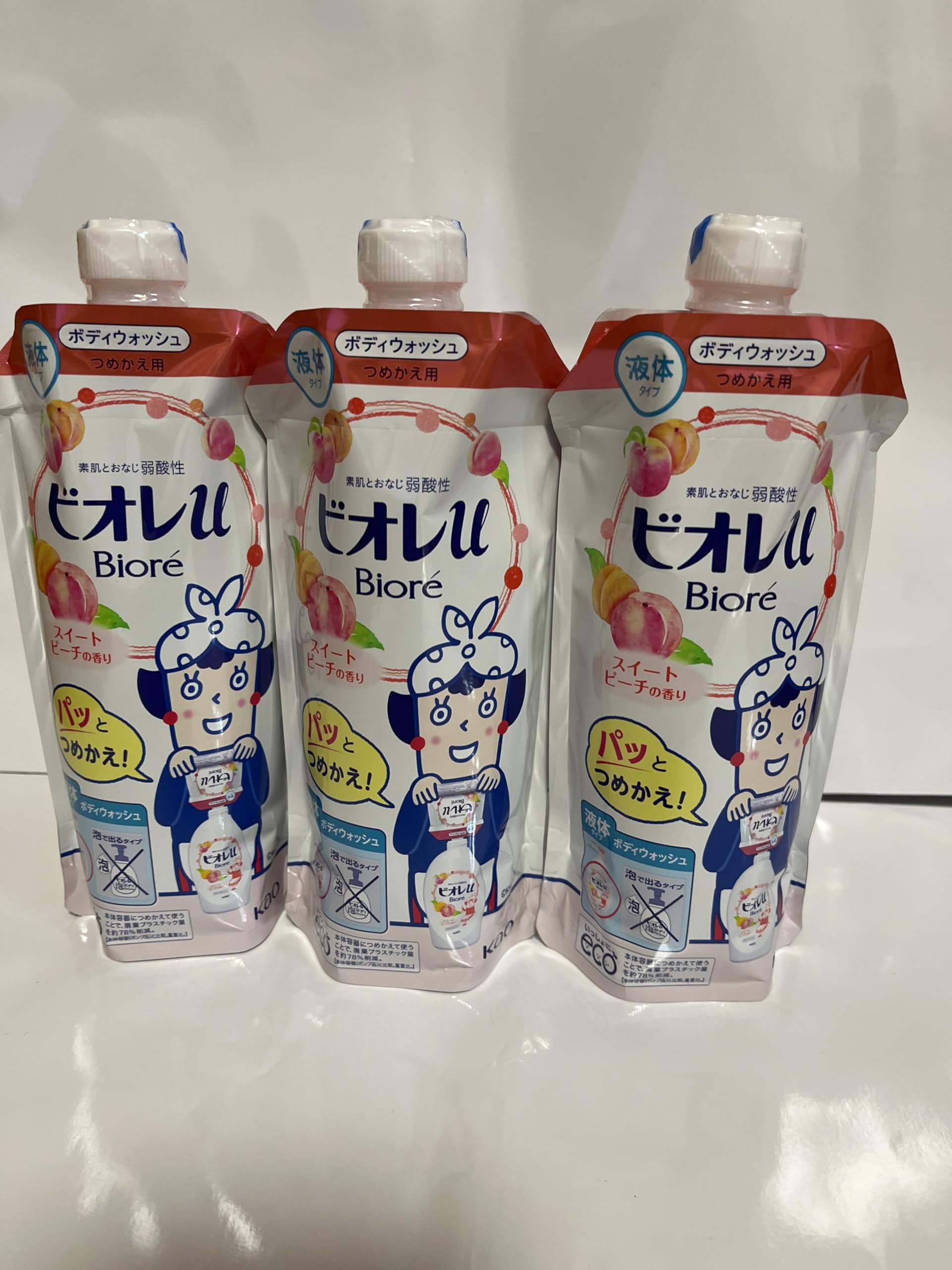 

Biore u Sweet Peach Refill 340ml