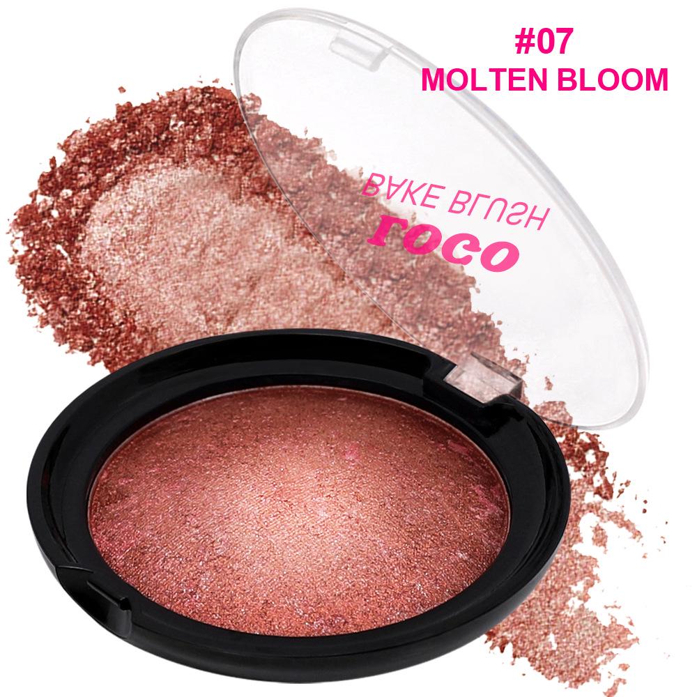 

Эксклюзивная палетка румян для трансграничной торговли с матовыми и мерцающими текстурами, стойкая