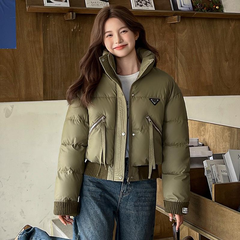 

Нова Зимова Бавовняна Куртка Корейська Жіноча Коротка Пухова Бавовняна Куртка Бавовняна Куртка XXL