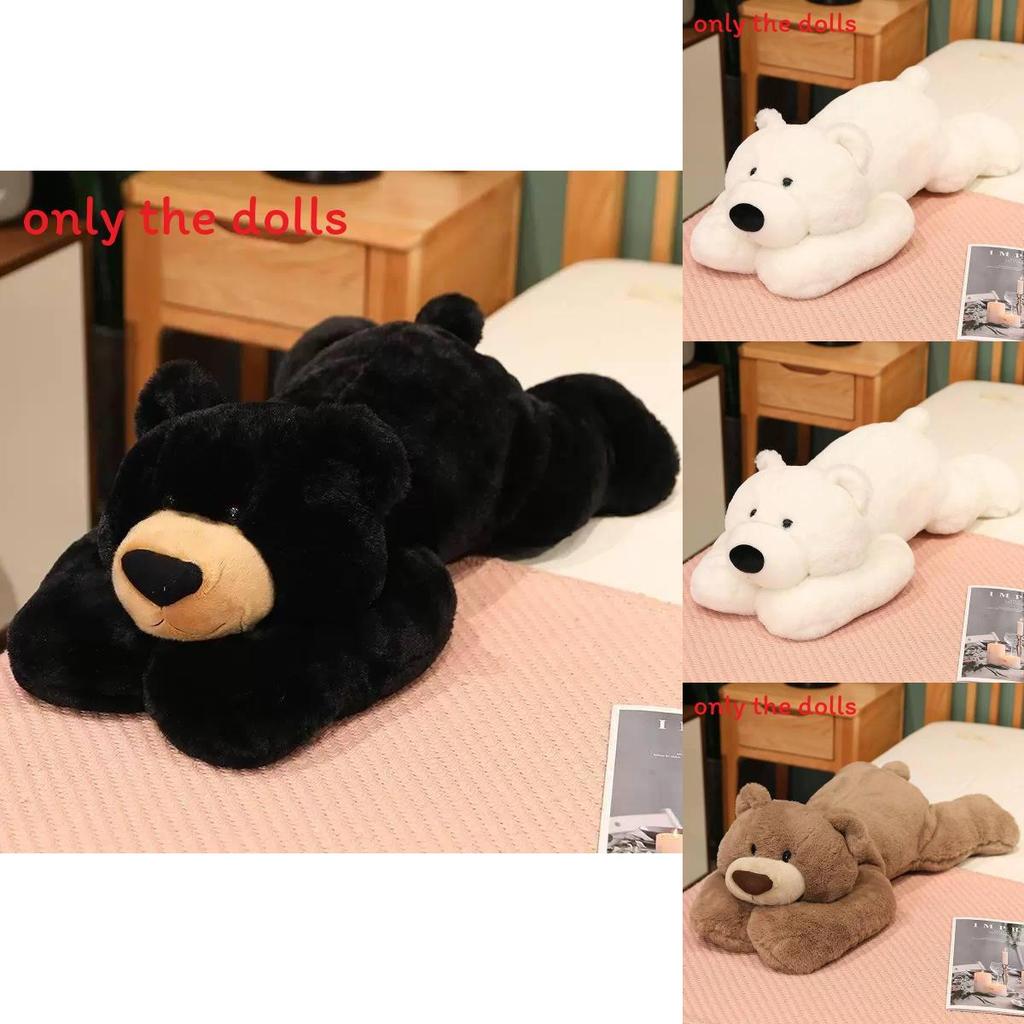 Plush Bear Toy With Prone Posture For Kids Birthday Gift