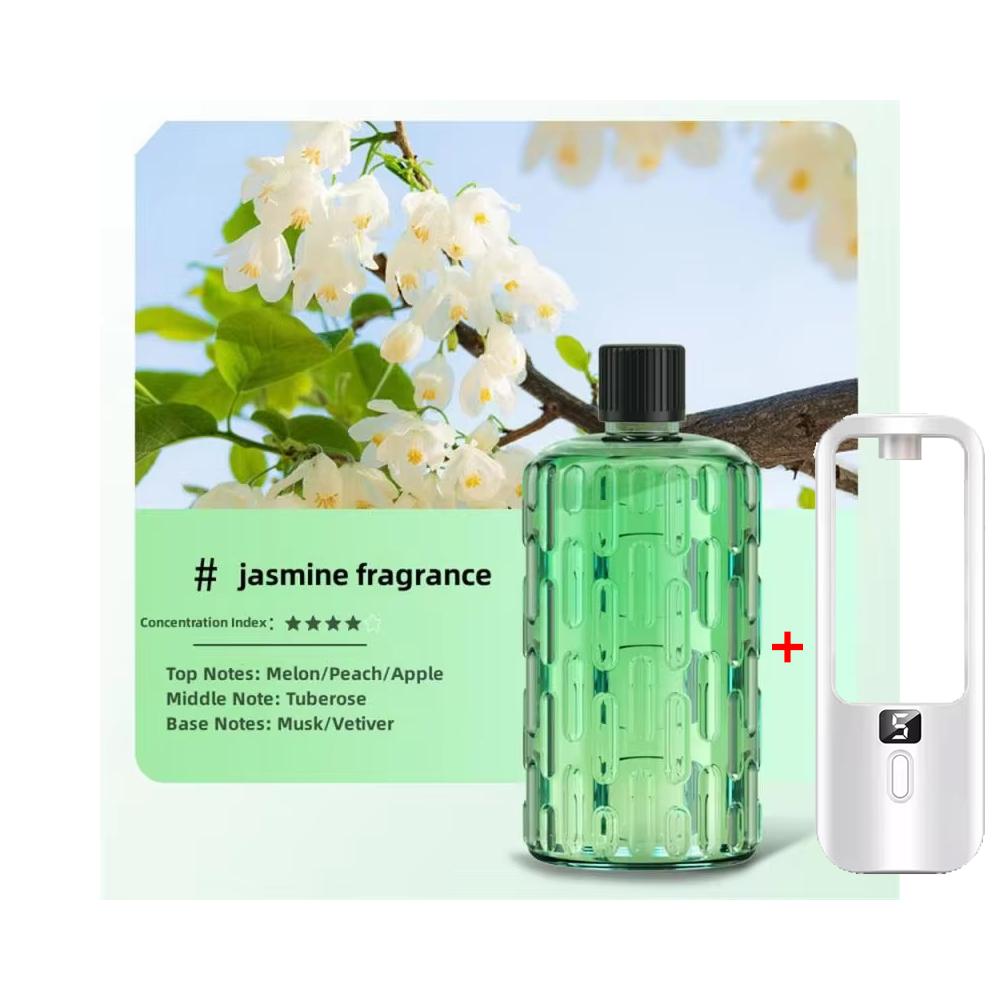 HOMZY 50ml Wall Mounted Aroma Diffuser Fragrance Essential Oil Aromatherapy Machine with Time Setting Air Purifying Fragrance Diffusing