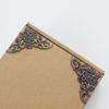 Antique Zinc Alloy Gold-Plated Corner Protectors for Wooden/Wine Boxes