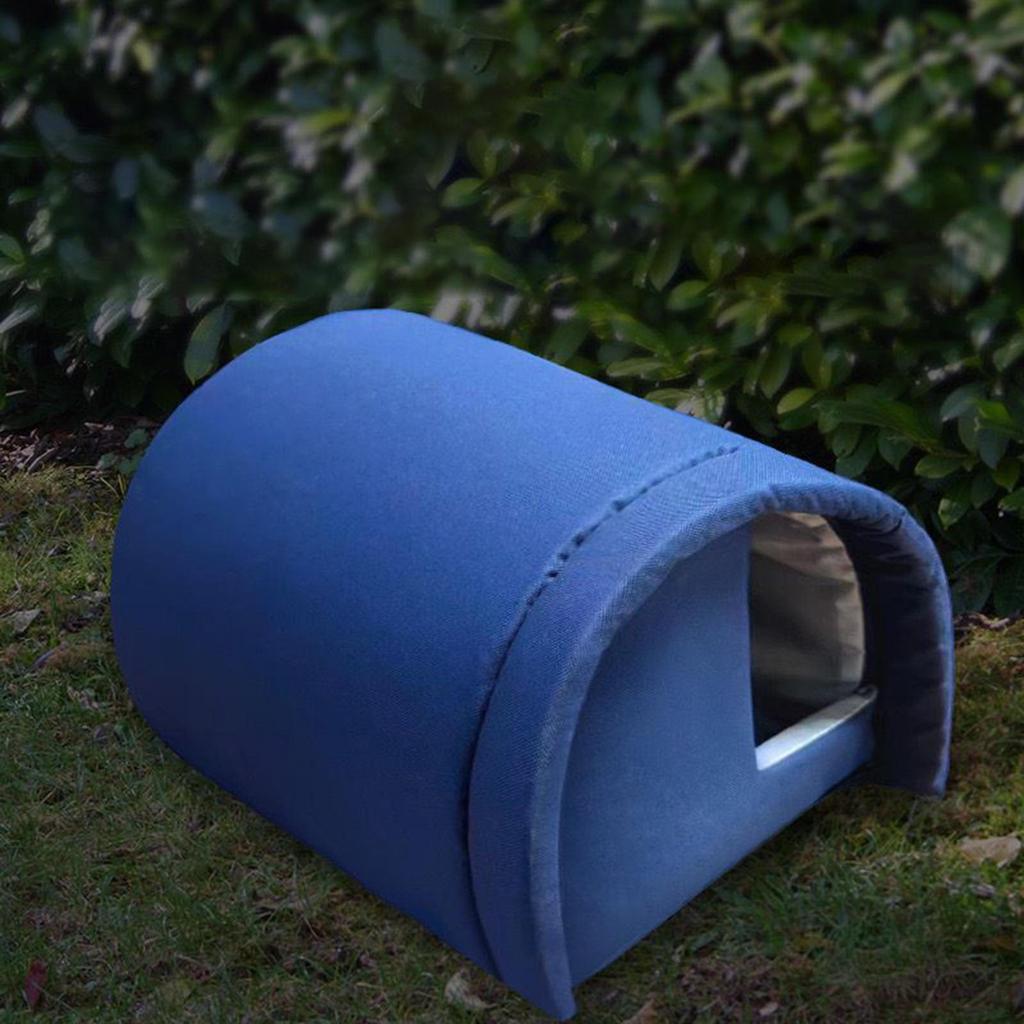 Warm Stray Cat Shelter House Four Seasons Use Thickened Cats Bed Kennel for Porche Barn Small