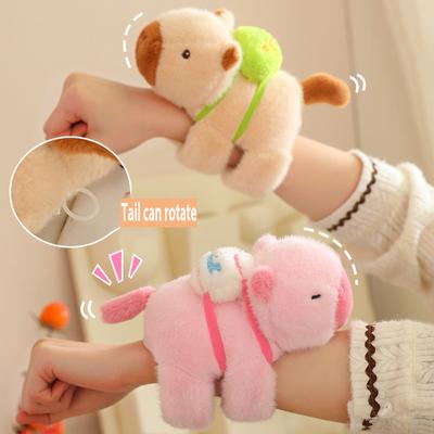 New Couple Bracelet Plush Doll Cute Backpack Plush Toy Swinging Bear New Year Gift Handmade Bracelet Holiday Gift