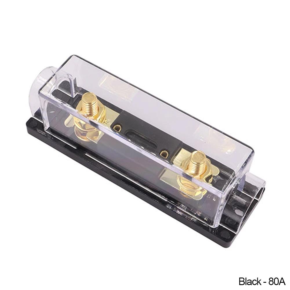 Car Auto Fuse Holder Bolt-on Fuse Automotive Audio Fuse Holders Fusible Link with 60A 80A 100A 200A 250A 300A