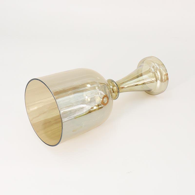 Orange-Purple Gradient Holy Grail Crystal Singing Bowl: Healing Music Instrument for Yoga and White Noise Therapy.