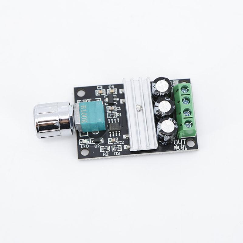 

6V 12V 24V 28V 3A 80W 1203BK DC Motor Speed Controller PWM Speed Adjustable Reversible Motor Driver Switch Reversing q1