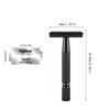 Men's Double Edge Beard Shaving Razor - Traditional Classic Safety Razor for Barber Styling Accessories Hair Grooming Kit