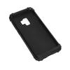 Coque de Téléphone Housse de Protection de Téléphone Silicone PC Absorption des Chocs Anti-Empreintes Digitales Tache Accessoire de Téléphone Minimaliste Noir Pour