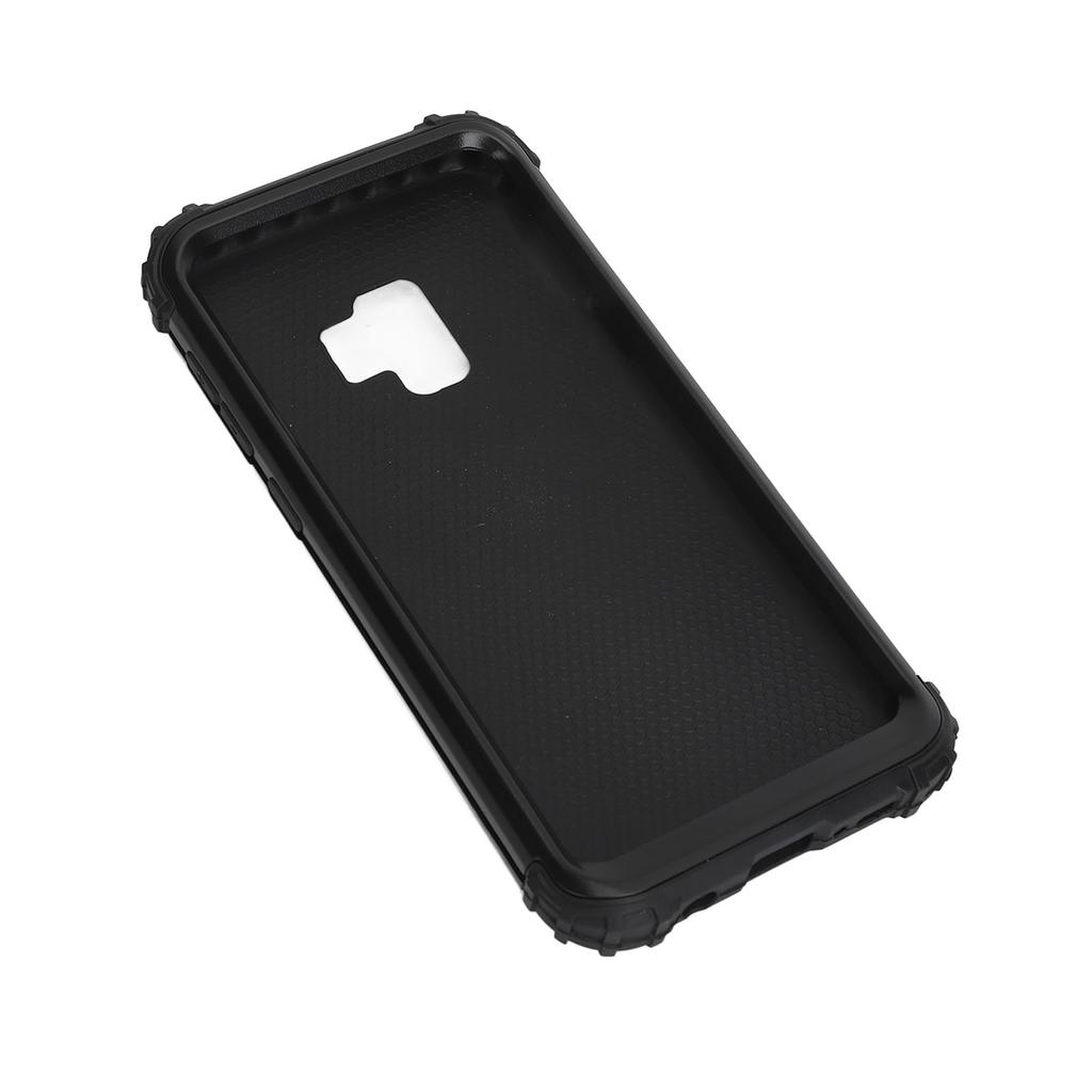 Coque de Téléphone Housse de Protection de Téléphone Silicone PC Absorption des Chocs Anti-Empreintes Digitales Tache Accessoire de Téléphone Minimaliste Noir Pour