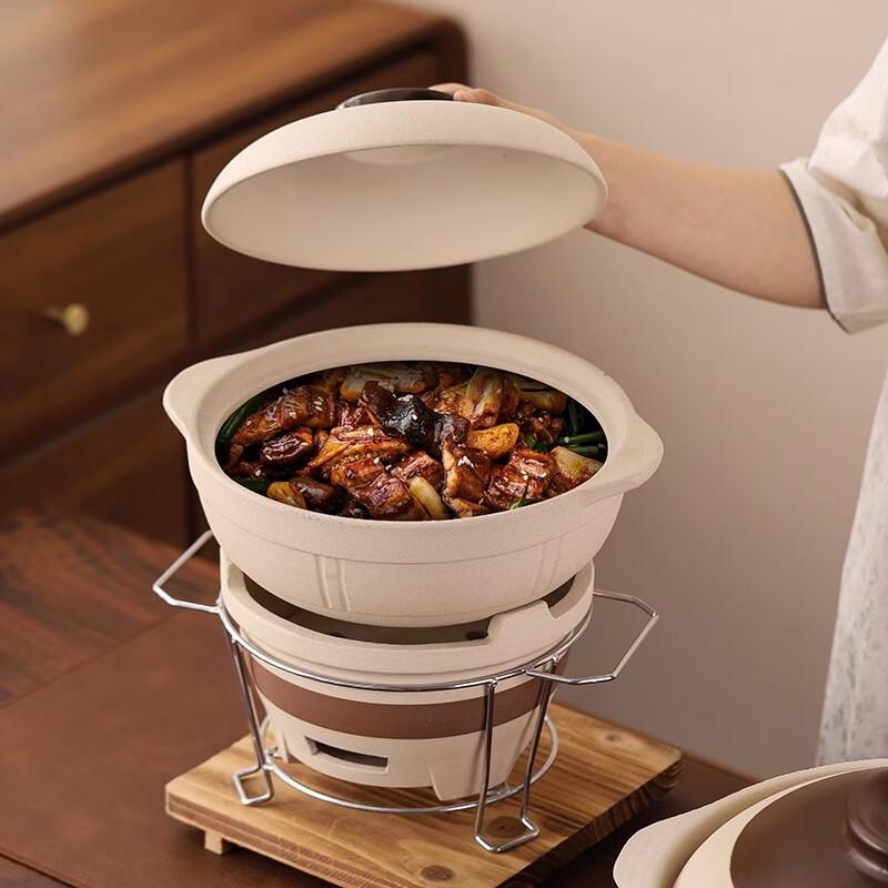Zhishi Traditional Clay Casserole Pot