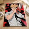 Anime C-Chainsawman Throw Blankets Soft Warm Flannel Blanket Bedding For Bed Living Room Home Sofa