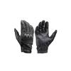 Daytona Motorcycle Gloves, Summer, Mesh, Hard Protector, Smartphone Compatible, Cowhide Leather, Perforated, Protector Gloves, HBG-130, Black, XL