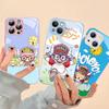 Cartoon Dr Slump Tempered Glass For Iphone 14 13 12 11 Pro Mini XS MAX 14Plus X XS XR Cover