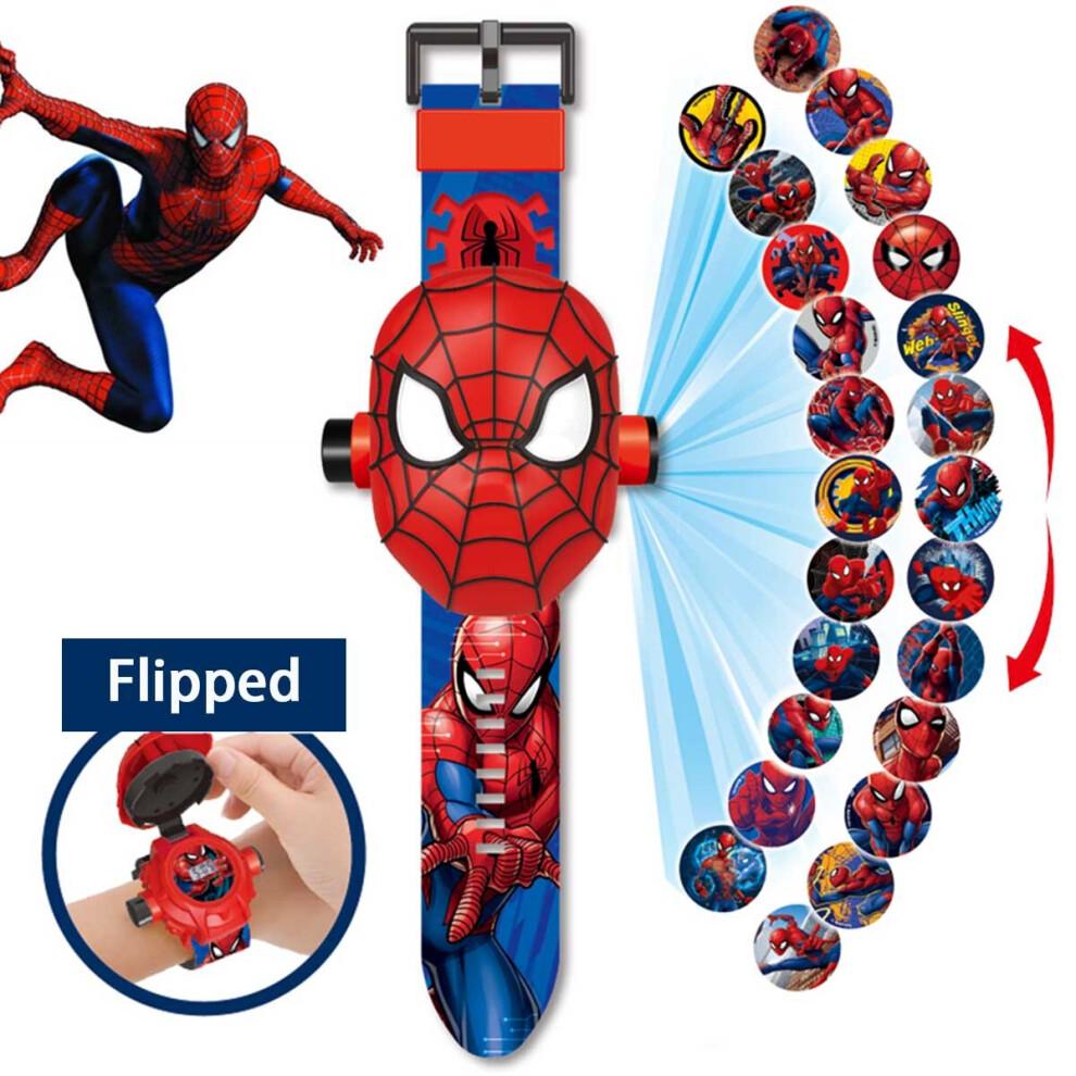 (Uomo Ragno) Orologi digitali per bambini Spider-Man Hulk Regali
