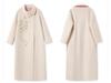 Winter High-End Embroidered Wool Coat & Vest Set for Women - NX007