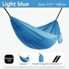 1Set Hammock With Straps And Storage Bag, Lightweight And Durable Textile Material Suitable For Beach Picnics And Hiking Trips