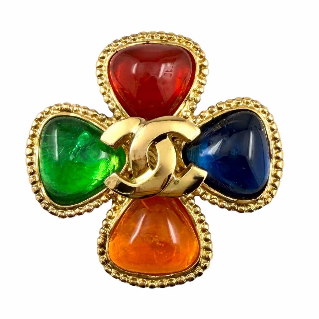 Excellent CHANEL Brooch Multi Women 96A Used
