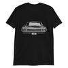 Camiseta unissex de manga curta Chevy Impala Antique Classic Car 1968