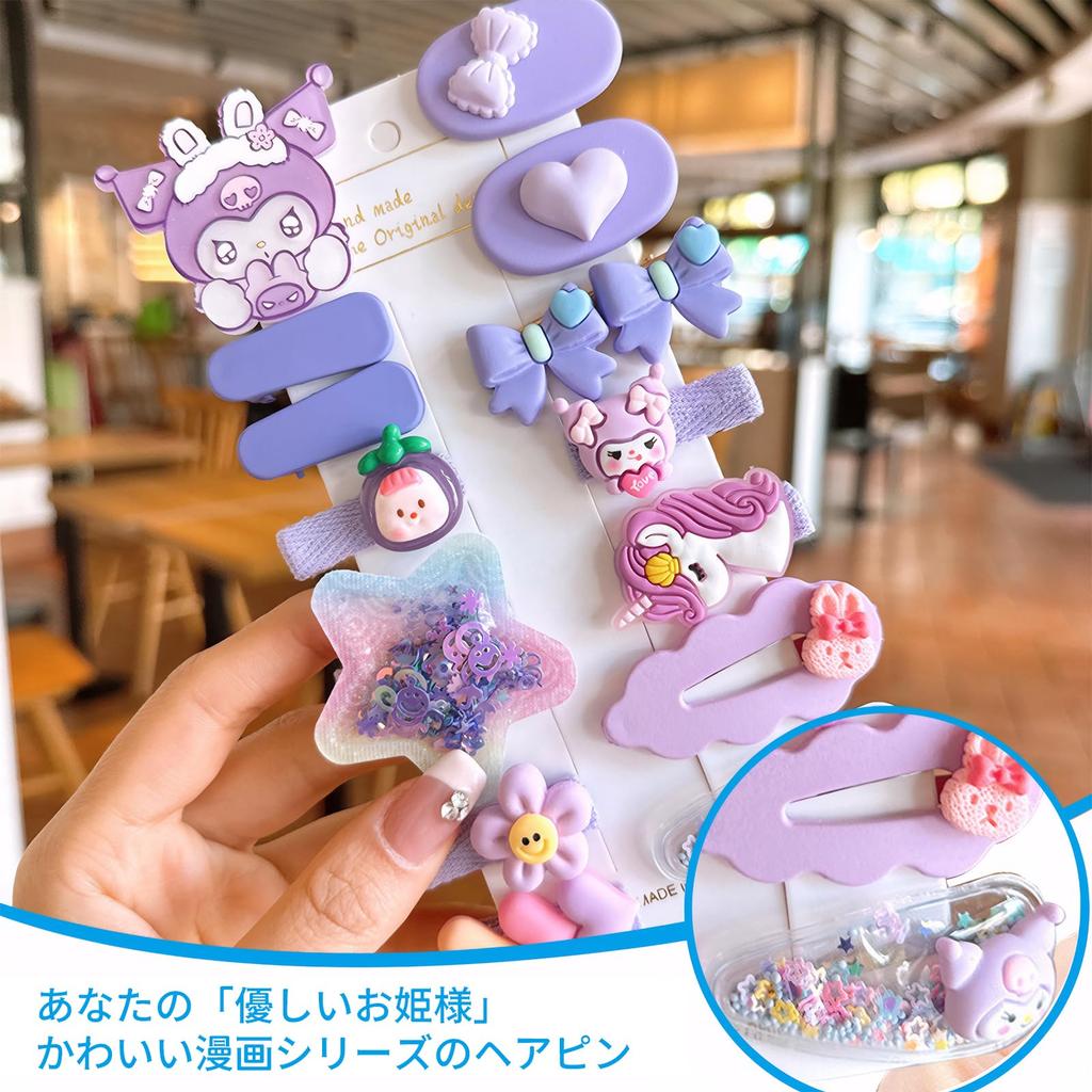 Meltryllis 28-Piece Luxury Hair Clip Set for Girls, Kids Hairpins, Hair Accessories, Colorful Hairpins, Hair Ornaments, Perfect for Kindergarten