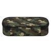 Pencil Bag High Capacity Wear Resistant Polyester Easy Open Zipper with Mesh Pocket Removable Divider and Pen Slots for Students