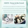OLEVS Brand Women's Watch Women's High Appearance Level Watch Fashion Niche Waterproof Quartz Women's Watch