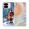 For Google Pixel 9 Pro Fold Case Pixel Fold Christmas Cute Clear Hard Plastic PC Phone Back Cover For Google Pixel9 Pro Fold 5G