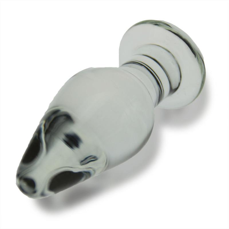 11CM Crystal Anal Plug Smooth Glass Large Butt Plug, Bullet Men Women Sex Toys Adult anus games Gay lesbian Anus Sex Products