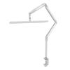 LED Desk Lamp with Clamp 360 Degree Rotation Head 3 Color Temperature Dimmable Foldable Swing Arm 14