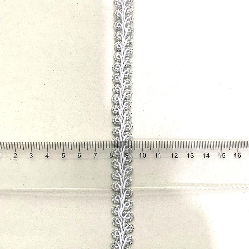 5m/16.4ft Each Pack 1.4cm Wide Curtain Centipede Lace Curve Wave Trim Handmade DIY Craft Sewing Trims Ribbons Curtain Decoration