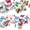 Design 20Pcs Butterfly Nail Art Sticker Starry Sky Transfer Decal Manicure Decor