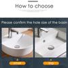 1 Pcs Trap Hair Sink Drain for Bathroom Faucet Accessories Core Filter Sink Stopper Drain Cover